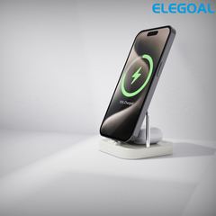 E-V25 3-in-1 MagSafe Foldable Charging Stand