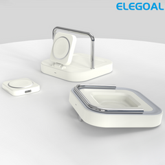 E-V25 3-in-1 MagSafe Foldable Charging Stand