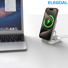 E-V25 3-in-1 MagSafe Foldable Charging Stand