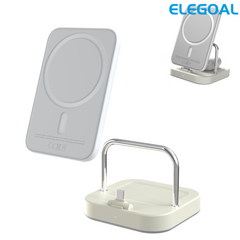 E-V25 3-in-1 MagSafe Foldable Charging Stand