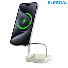 E-V25 3-in-1 MagSafe Foldable Charging Stand