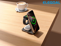 Carregador sem fio E-L92 3 em 1 